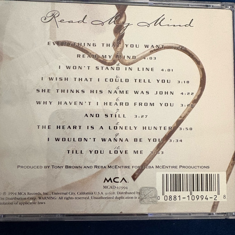 2 Reba CD Country Singer - Picture 3 of 9